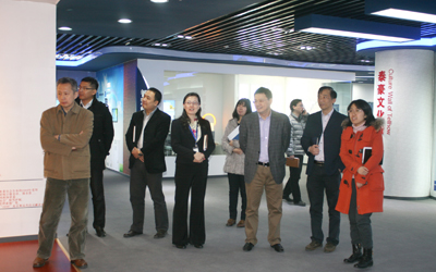 開發(fā)區(qū)企業(yè)服務(wù)局局長(zhǎng)一行到泰豪公司調(diào)研