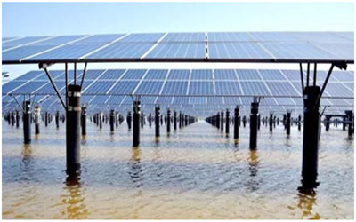 泰豪太陽能承接的中廣核海南文昌立洋漁光互補(bǔ)項(xiàng)目630并網(wǎng)成功！